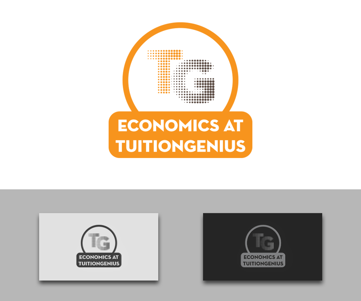 Logo Design by Anor Design for Economics at TuitionGenius | Design #3590611