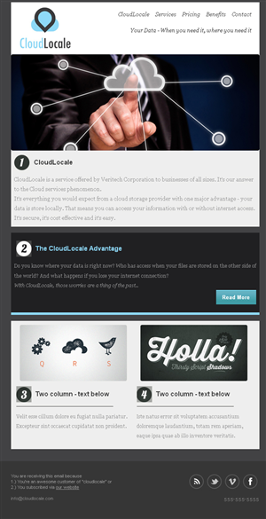 Design de Newsletter par infancy technology pour ce projet | Design #3617948