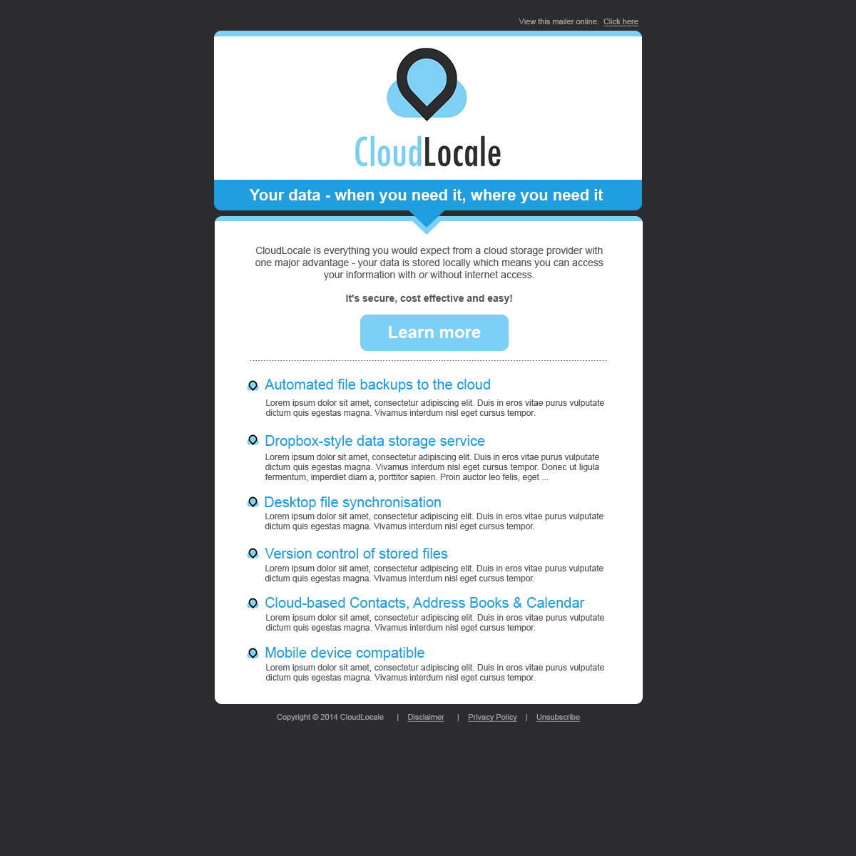 Design de Newsletter par Amanda James pour ce projet | Design #3651390