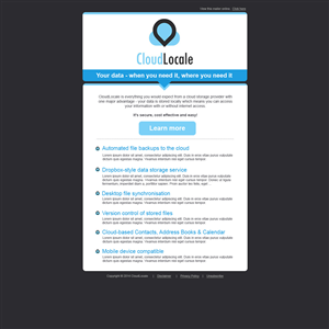 Newsletter Design by Amanda James