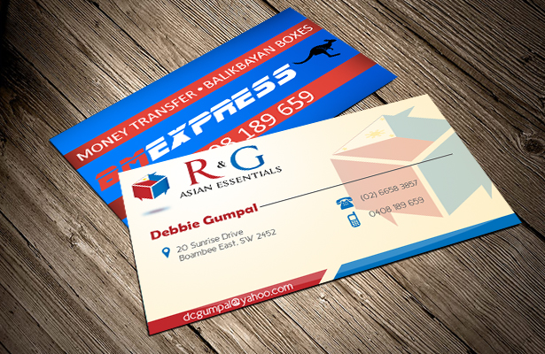 Diseño de Tarjeta de Presentación por Professor P para R & G Asian Essentials | Diseño #3712901