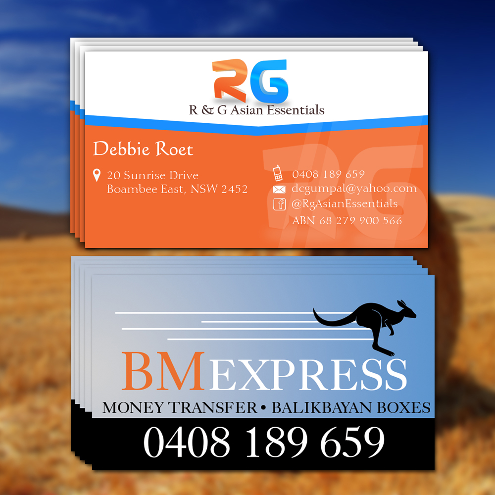 Diseño de Tarjeta de Presentación por Professor P para R & G Asian Essentials | Diseño #3741561