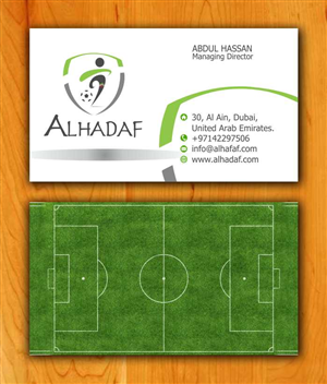 Business Card Design by height