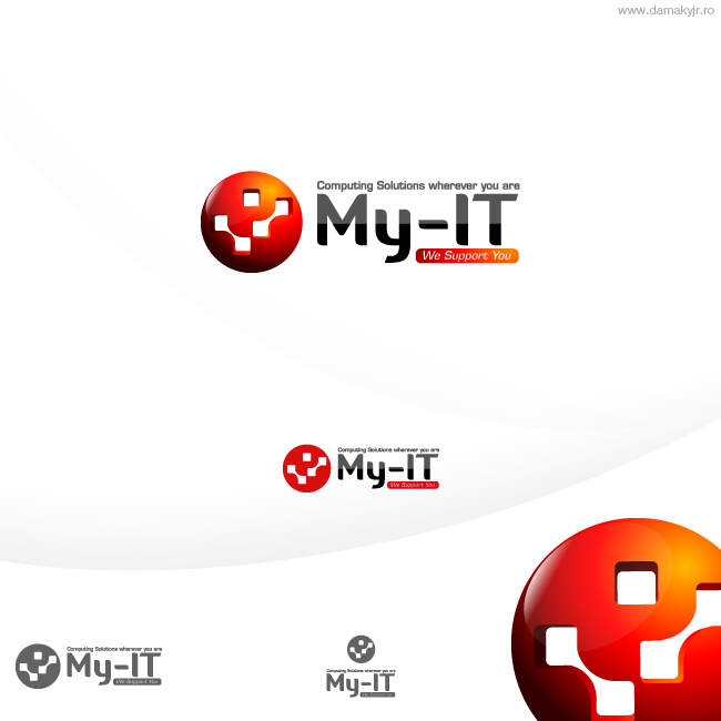 Logo Design by damakyjr for My-IT  | Design #101456