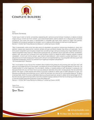 Letterhead Design by Joy16589 for this project | Design: #3598273