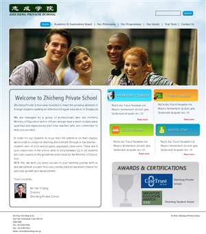 WordPress-Design von Hetal  für clickTRUE Pte Ltd | Design #99165