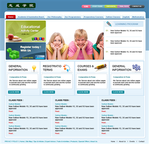 Wordpress Design by Suchita for clickTRUE Pte Ltd | Design: #98116