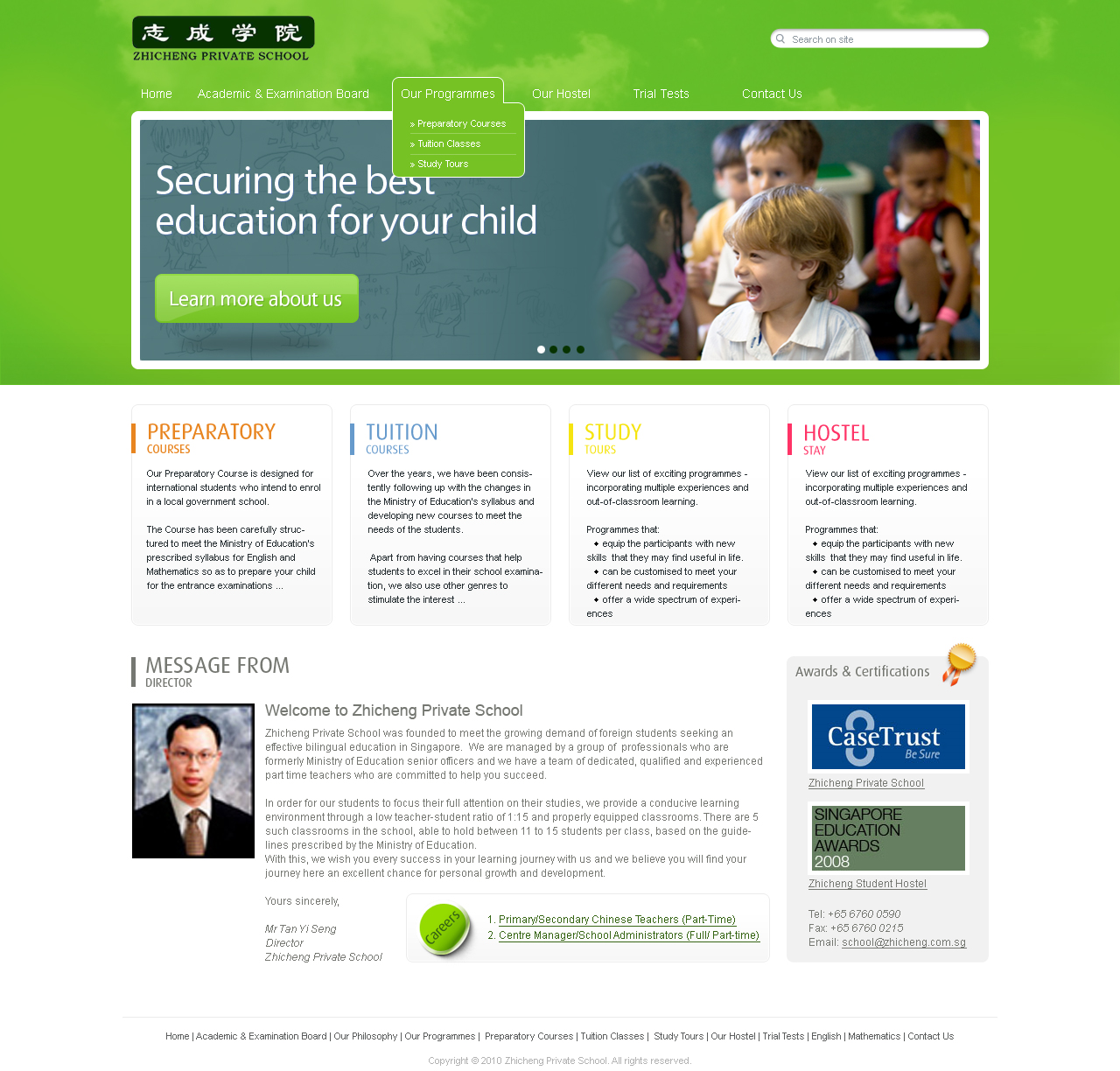 WordPress-Design von Carp Vlad für clickTRUE Pte Ltd | Design #97806