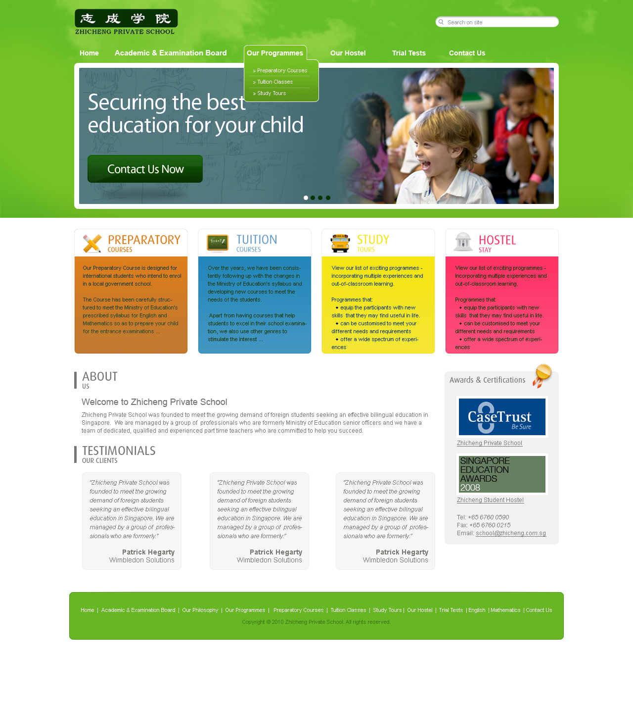 WordPress-Design von Carp Vlad für clickTRUE Pte Ltd | Design #98694