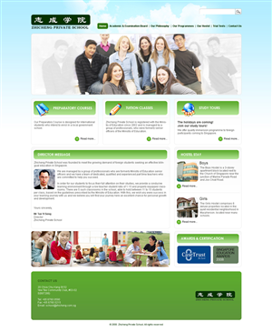 WordPress-Design von DESIGNERS.dairy für clickTRUE Pte Ltd | Design #97812