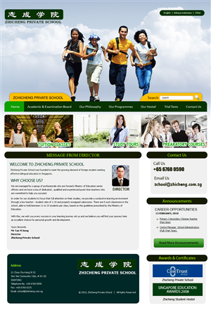 WordPress-Design von Wills für clickTRUE Pte Ltd | Design #98215