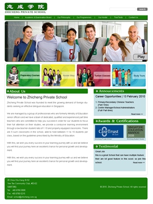 WordPress-Design von Radiance für clickTRUE Pte Ltd | Design #105725