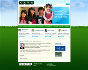 Wordpress Design by jsondesigns for clickTRUE Pte Ltd | Design: #97707