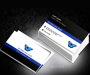 Diseño de Tarjeta de Presentación por aarsita para Sacred Balance | Diseño #3602415