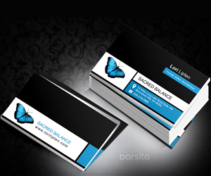 Diseño de Tarjeta de Presentación por aarsita para Sacred Balance | Diseño: #3602416