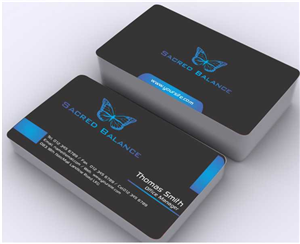 Visitenkarten-Design von AwsomeD für Sacred Balance | Design: #3596709