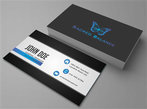 Visitenkarten-Design von AwsomeD für Sacred Balance | Design: #3596712