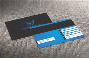 Diseño de Tarjeta de Presentación por AwsomeD para Sacred Balance | Diseño: #3596717