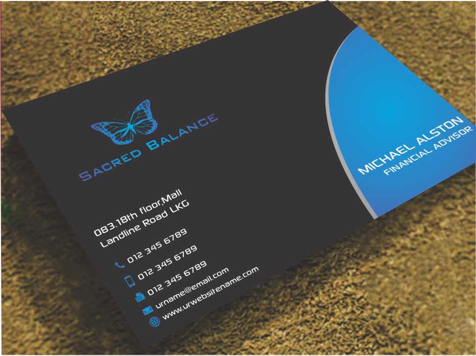Business Card Design by AwsomeD for Sacred Balance | Design #3596718
