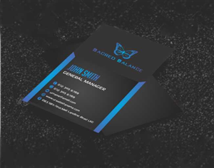 Diseño de Tarjeta de Presentación por AwsomeD para Sacred Balance | Diseño #3596721