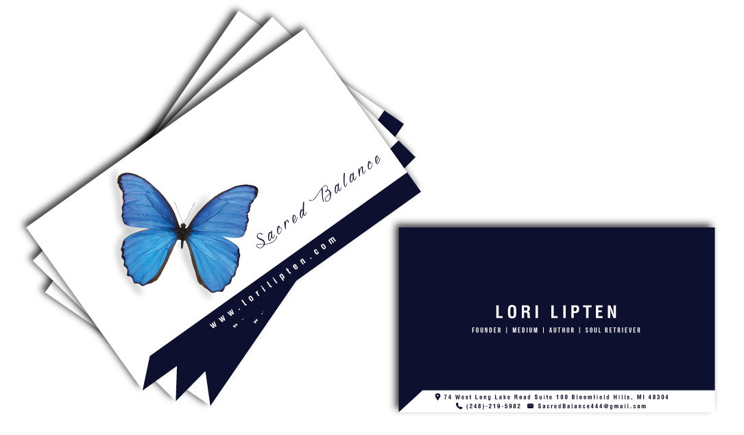 Visitenkarten-Design von Hadi Graphics für Sacred Balance | Design #3594426