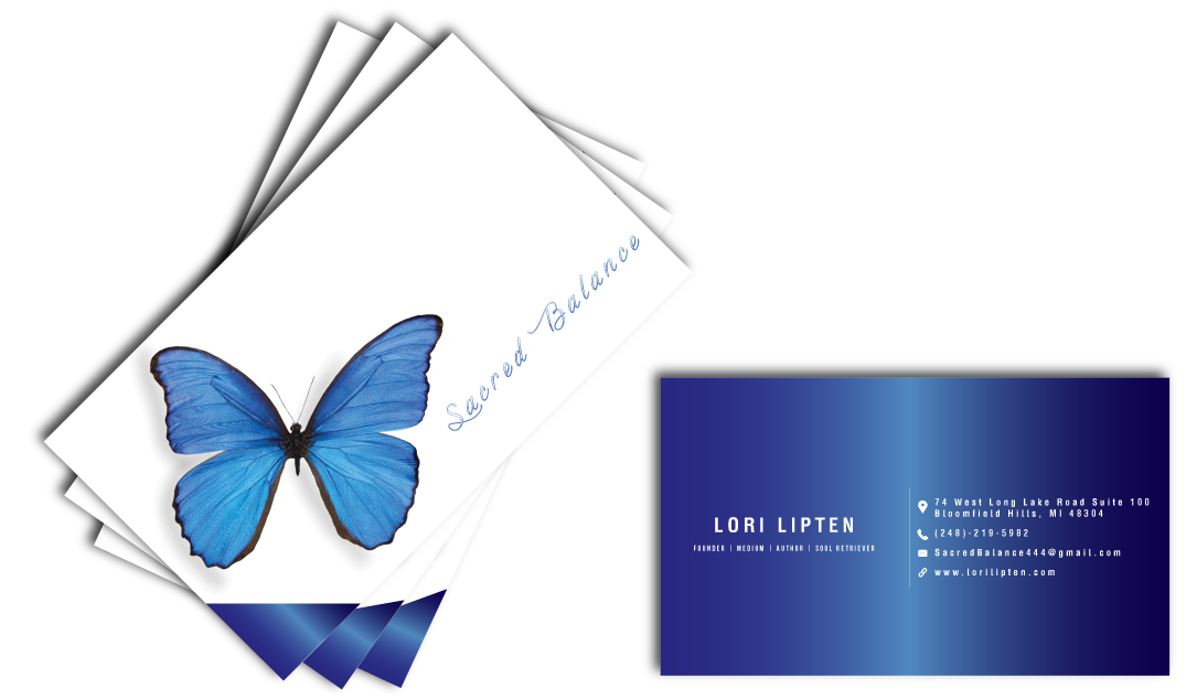 Business Card Design by Hadi Graphics for Sacred Balance | Design #3594456