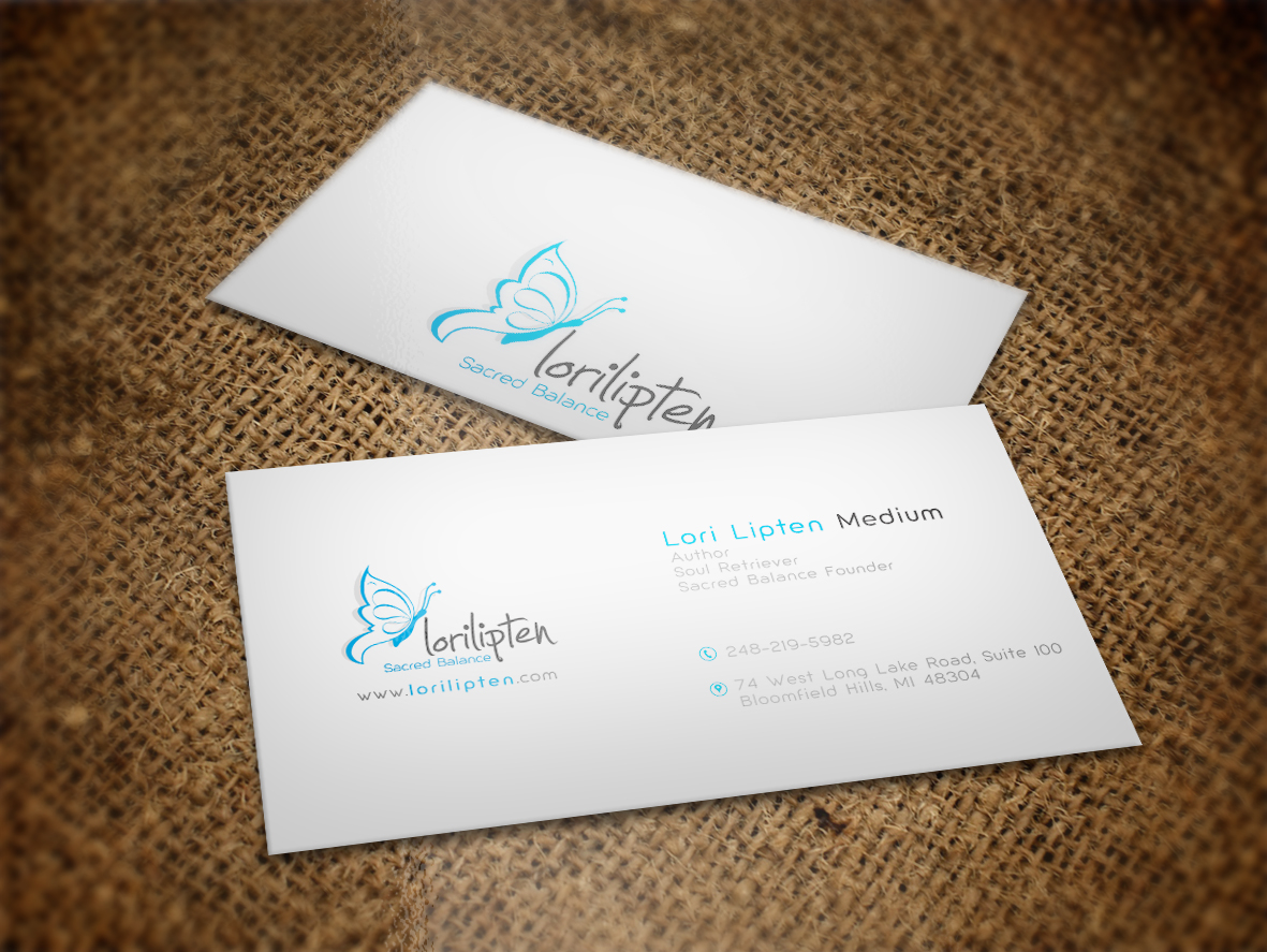 Business Card Design by a7mddz for Sacred Balance | Design #3614038