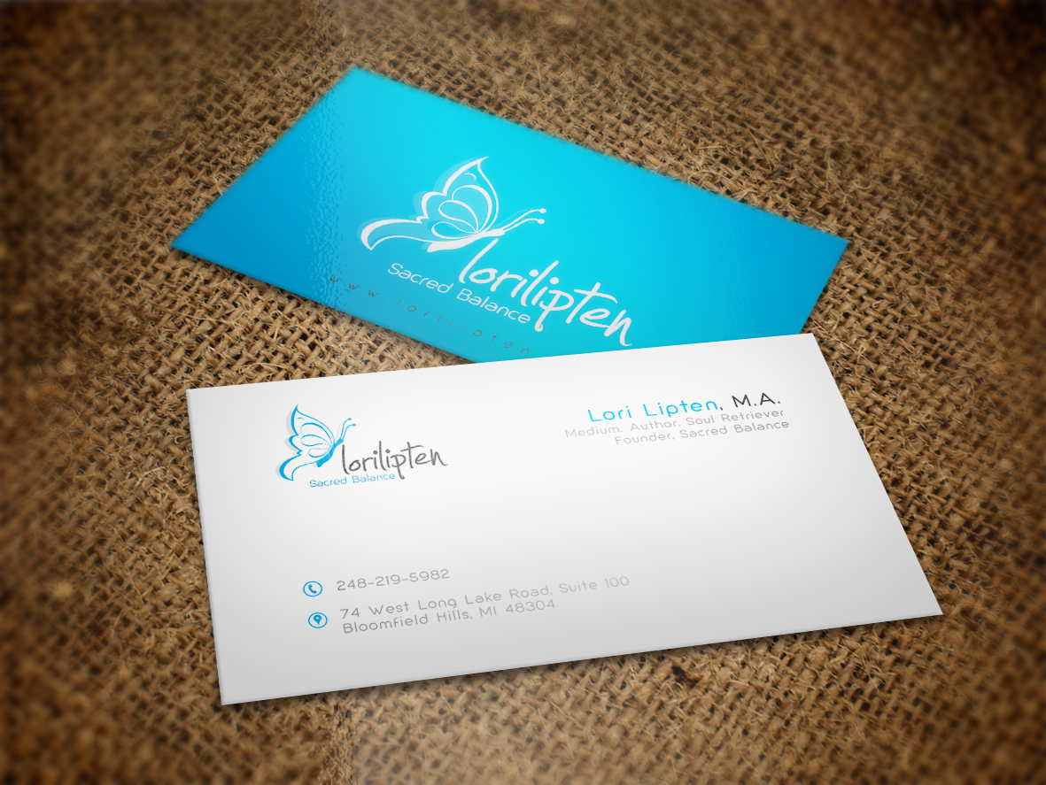 Visitenkarten-Design von a7mddz für Sacred Balance | Design #3622932