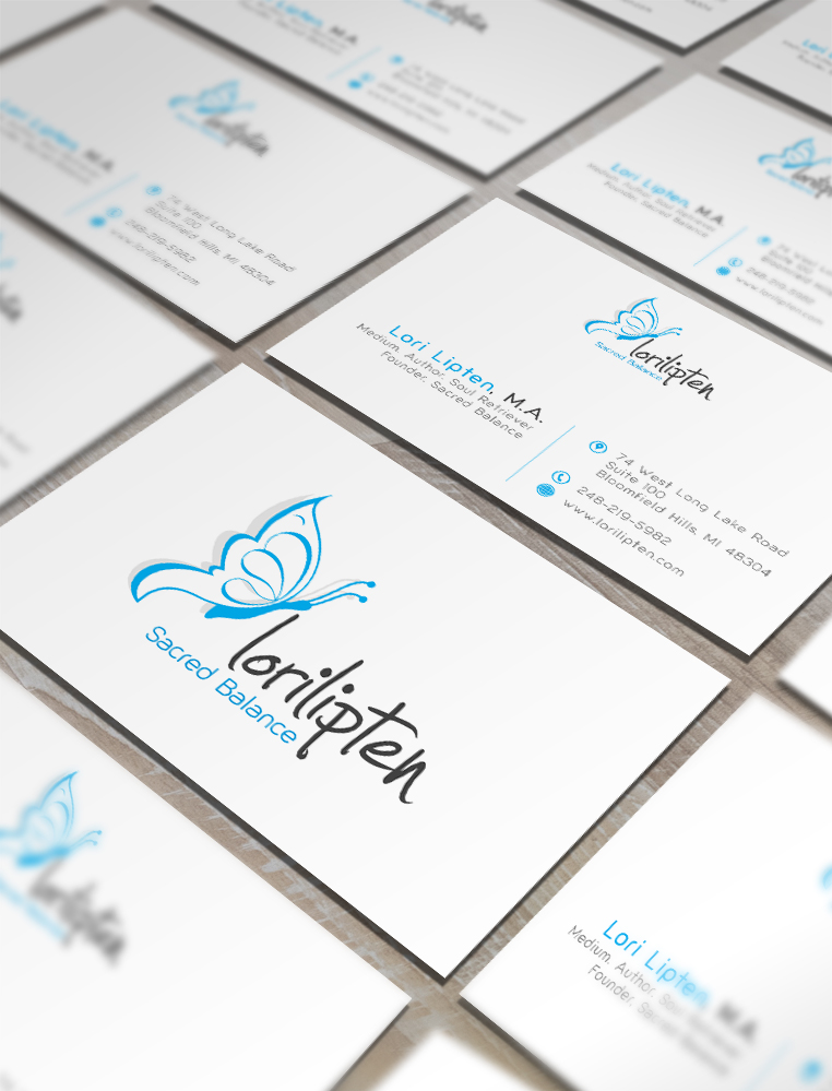 Business Card Design by a7mddz for Sacred Balance | Design #3623177