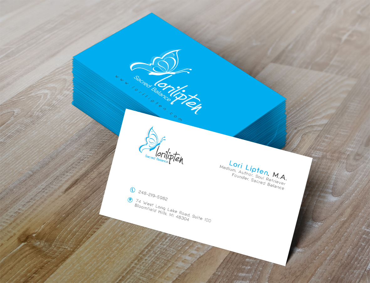 Visitenkarten-Design von a7mddz für Sacred Balance | Design #3623185