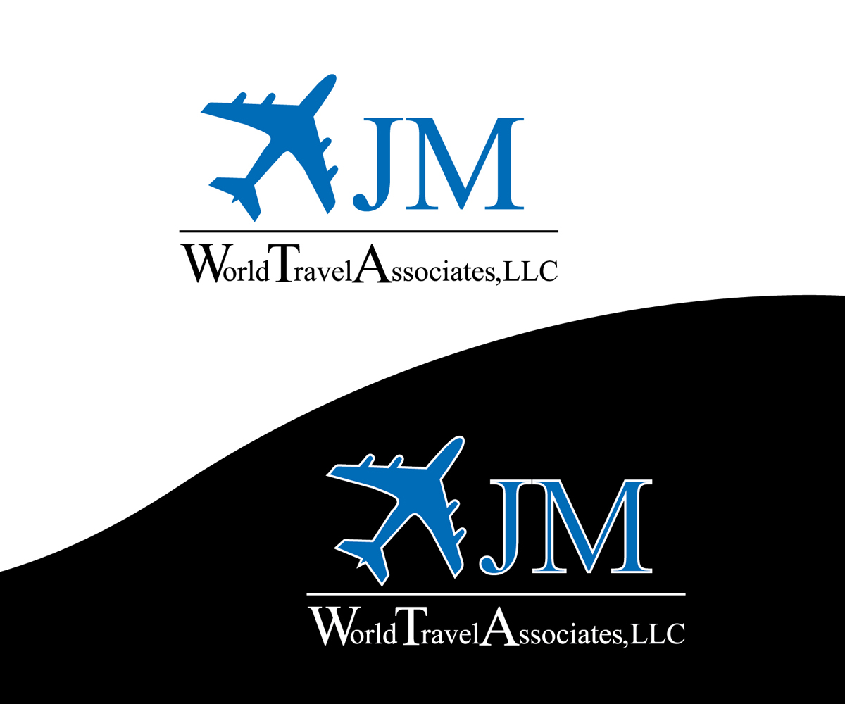 Logo Design by Coosmin for JM World Travel Associates, LLC | Design #3589202