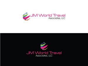 Logo Design by Huzaifa777777 for JM World Travel Associates, LLC | Design: #3617721