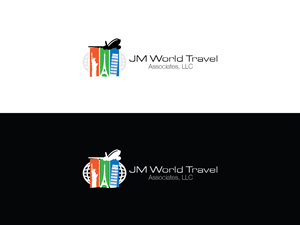 Logo Design by Huzaifa777777 for JM World Travel Associates, LLC | Design: #3641856