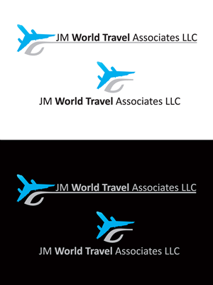 Logo-Design von Gr-Design für JM World Travel Associates, LLC | Design #3589312