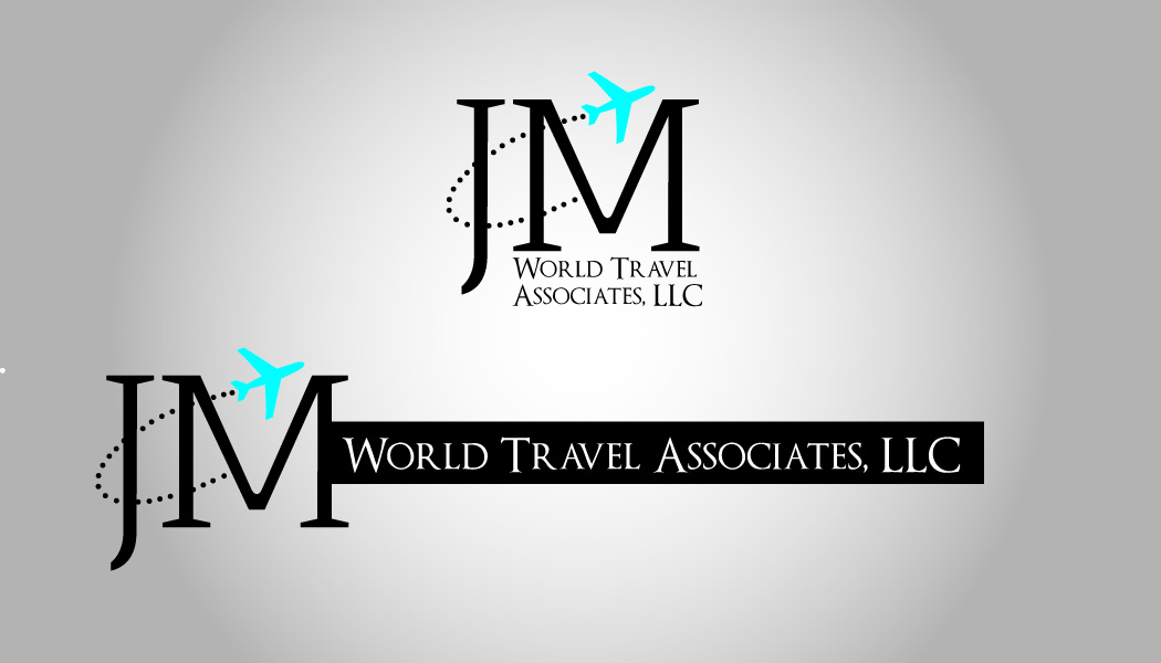 Logo Design by techus for JM World Travel Associates, LLC | Design #3590215
