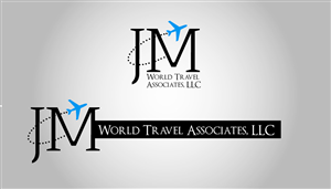 Logo-Design von techus für JM World Travel Associates, LLC | Design #3590215