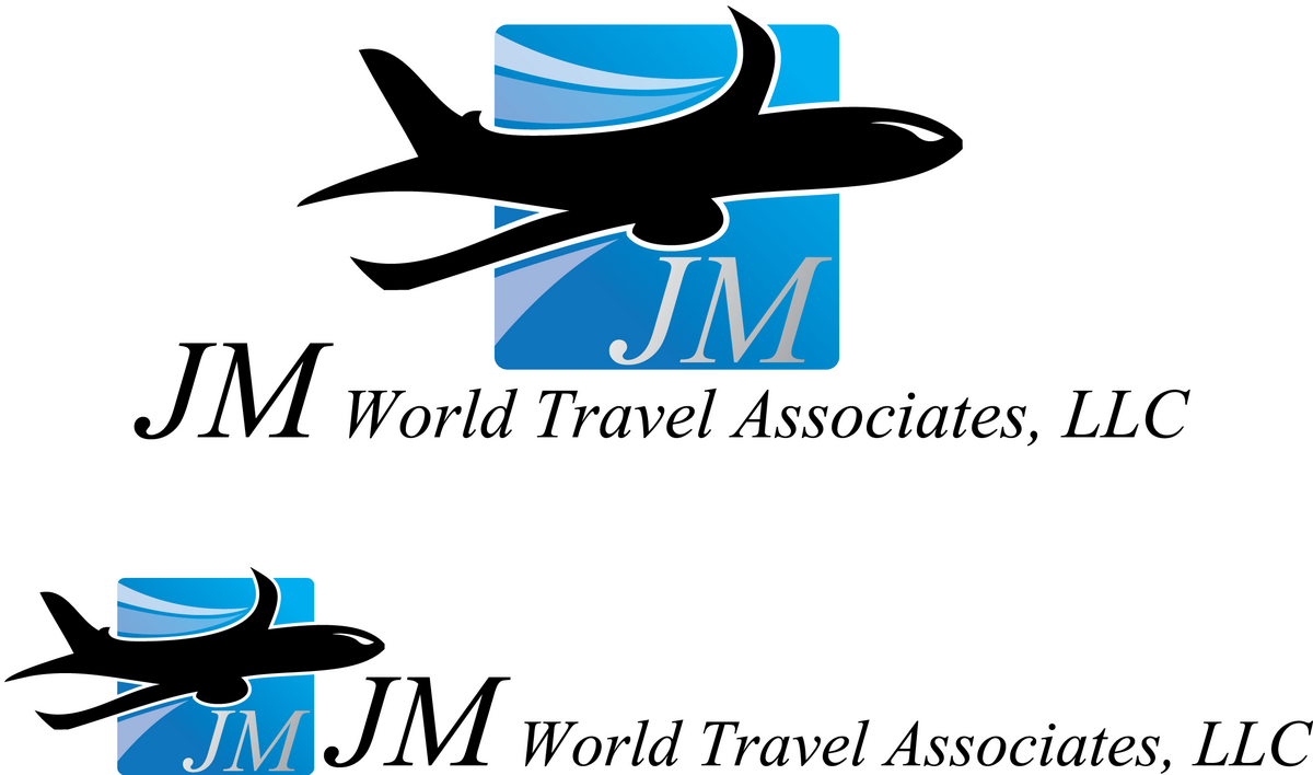 Logo Design by anod for JM World Travel Associates, LLC | Design #3593382