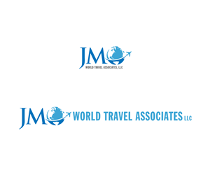 JM World Travel Associates, LLC | Diseño de Logo por logonumberone