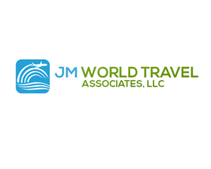 Logo-Design von Designs by Wendy für JM World Travel Associates, LLC | Design #3601357