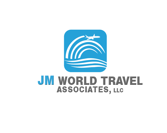 Logo Design by Designs by Wendy for JM World Travel Associates, LLC | Design #3643284