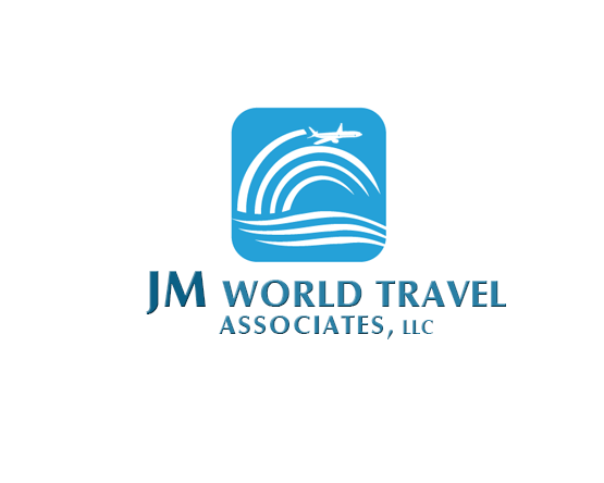 Logo Design by Designs by Wendy for JM World Travel Associates, LLC | Design #3643286