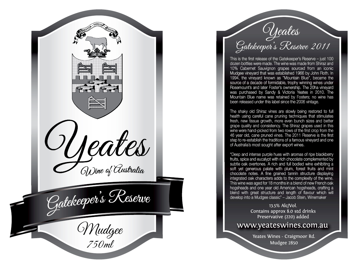 Label Design by Buck Tornado for this project | Design #897741