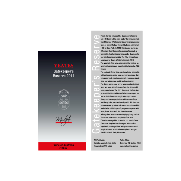 Label Design by mmalon for this project | Design #901593