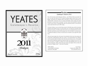 Label Design by Catherine Li