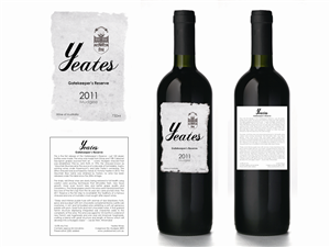 Label Design by Catherine Li for this project | Design: #912204