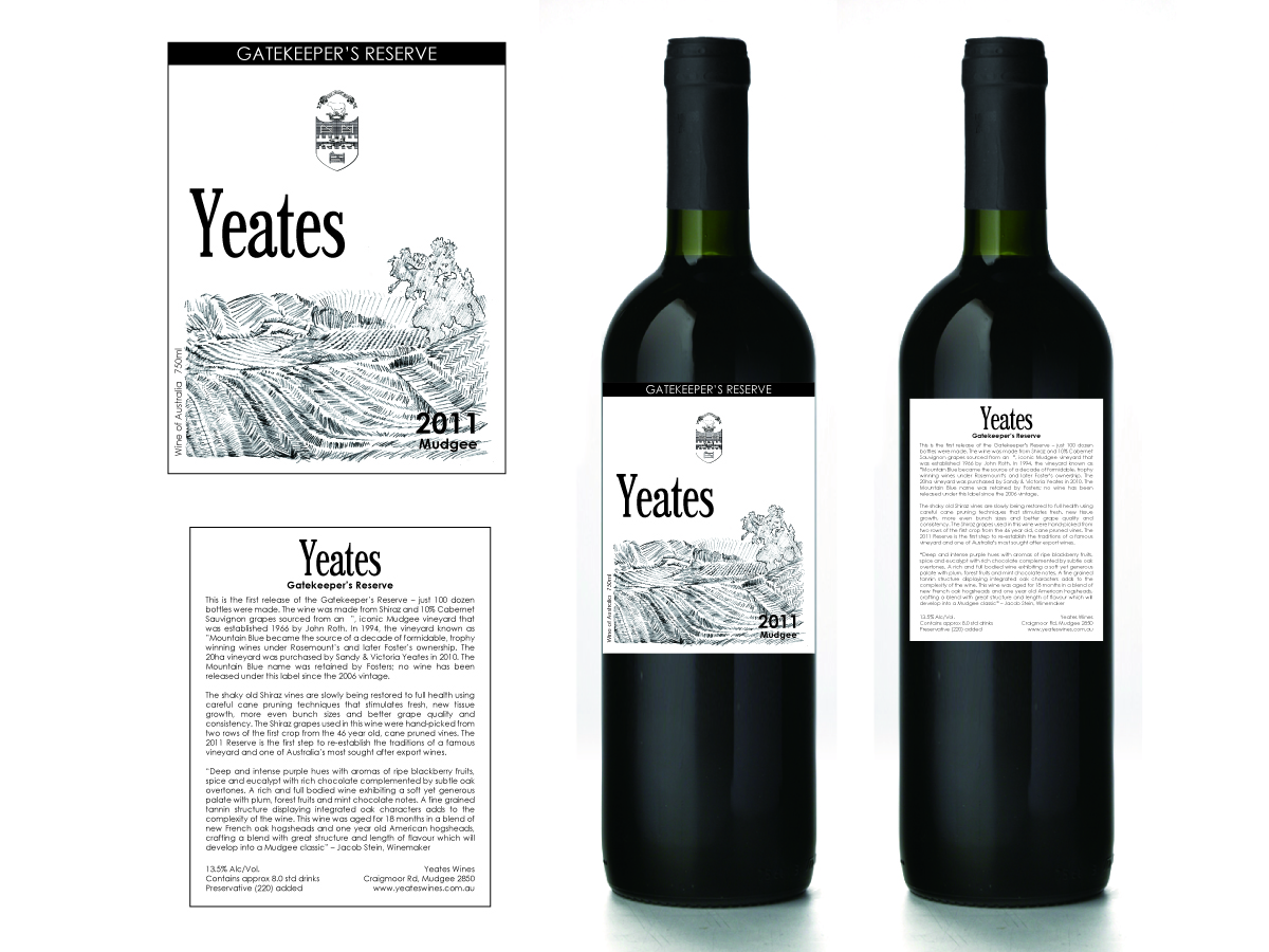 Label Design by Catherine Li for this project | Design #912205