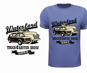 Motor Show TShirt | T-shirt Design by Monsterish