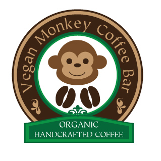 Diseño de Logo por NG KIA HUI para Vegan Monkey Coffee Bar  | Diseño #3650478