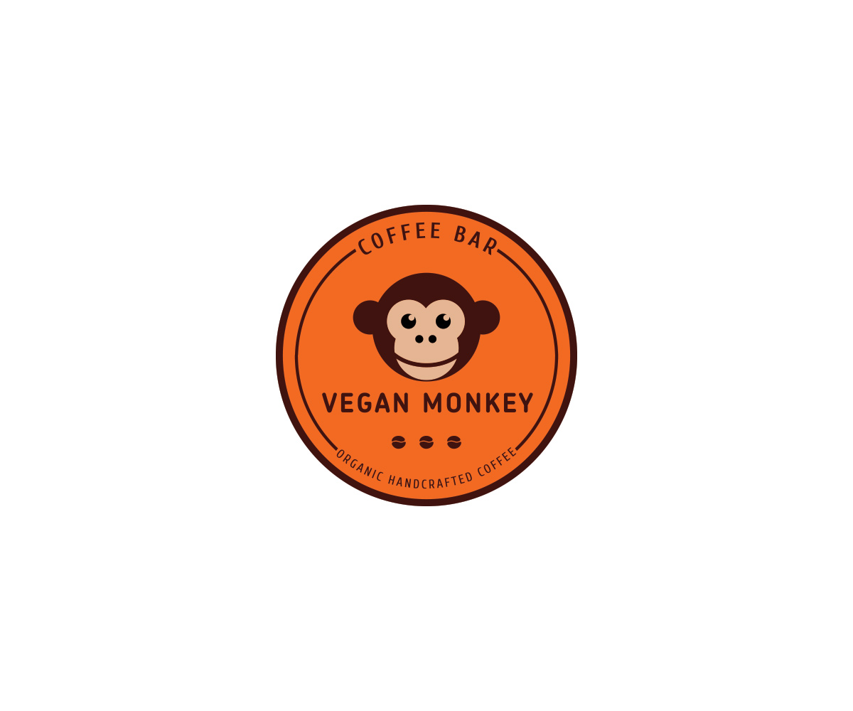 Design de Logo par MariannaY pour Vegan Monkey Coffee Bar  | Design #3599927