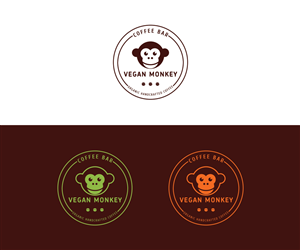 Design de Logo par MariannaY pour Vegan Monkey Coffee Bar  | Design : #3599932